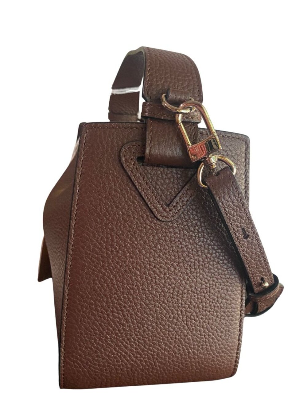 The Horse Clementine Bag Coffee Brown Leather with Adjustable Crossbody - Picture 5 of 13